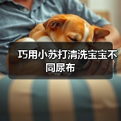 巧用小苏打清洗宝宝不同尿布（图1）