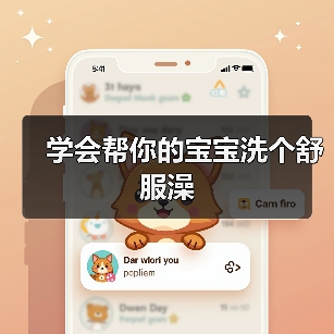 学会帮你的宝宝洗个舒服澡(图1) 学会帮你的宝宝洗个舒服澡(图1)