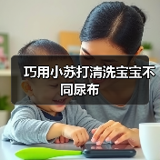 巧用小苏打清洗宝宝不同尿布（图4）