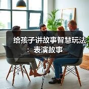 给孩子讲故事智慧玩法：表演故事（图4）