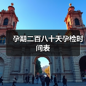 孕期二百八十天孕检时间表(图2) 孕期二百八十天孕检时间表(图2)