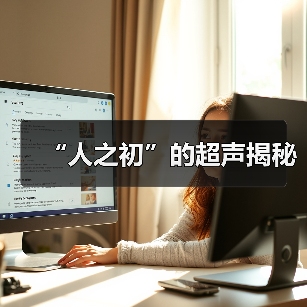 “人之初”的超声揭秘(图2) “人之初”的超声揭秘(图2)