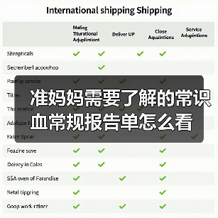 准妈妈需要了解的常识血常规报告单怎么看(图1) 准妈妈需要了解的常识血常规报告单怎么看(图1)