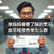 准妈妈需要了解的常识血常规报告单怎么看(图4) 准妈妈需要了解的常识血常规报告单怎么看(图4)
