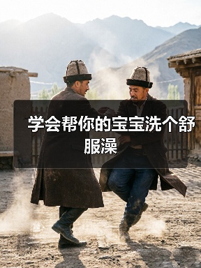 学会帮你的宝宝洗个舒服澡（图3）